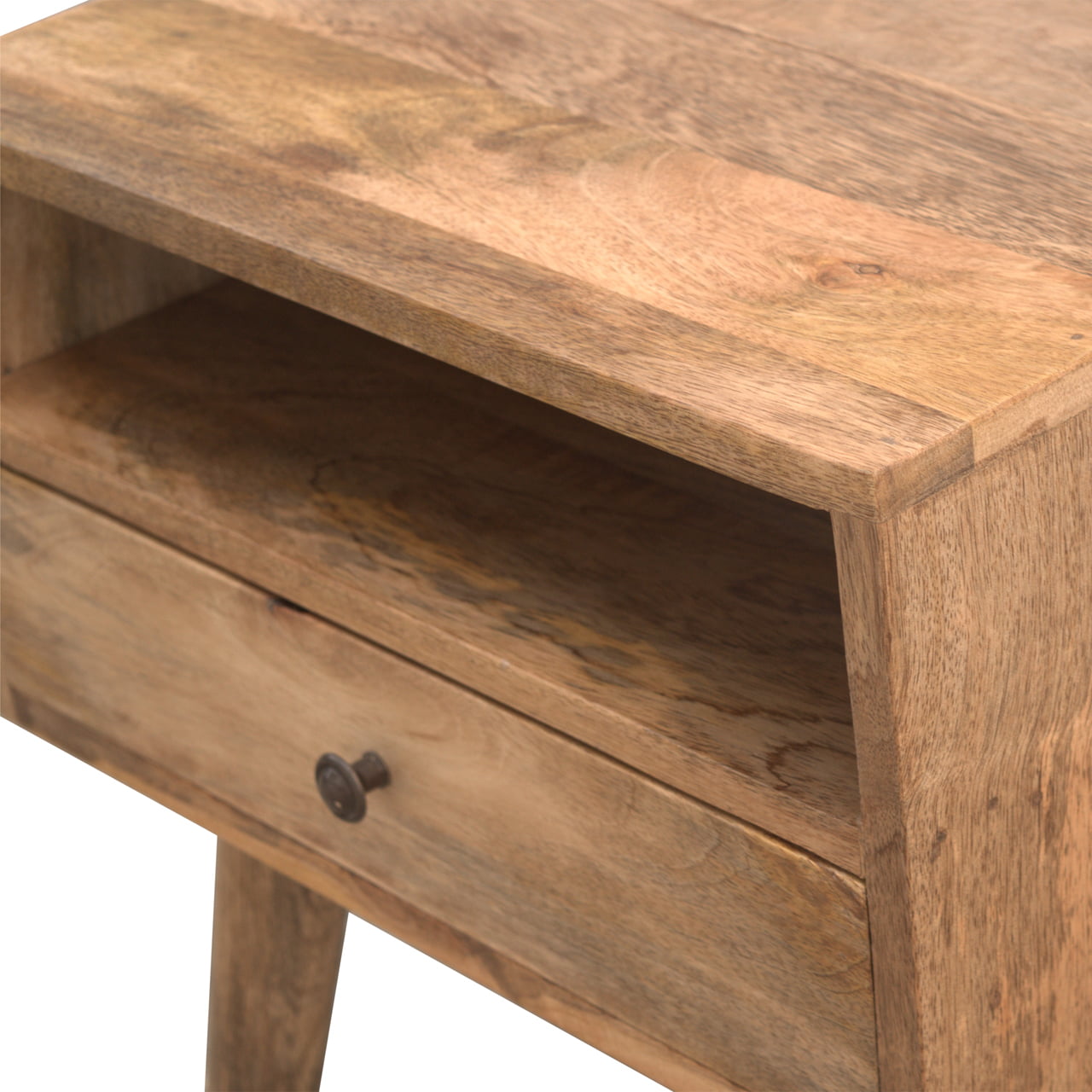 Modern Bedside with Open Slot 5 Modern Bedside with Open Slot - Image 5
