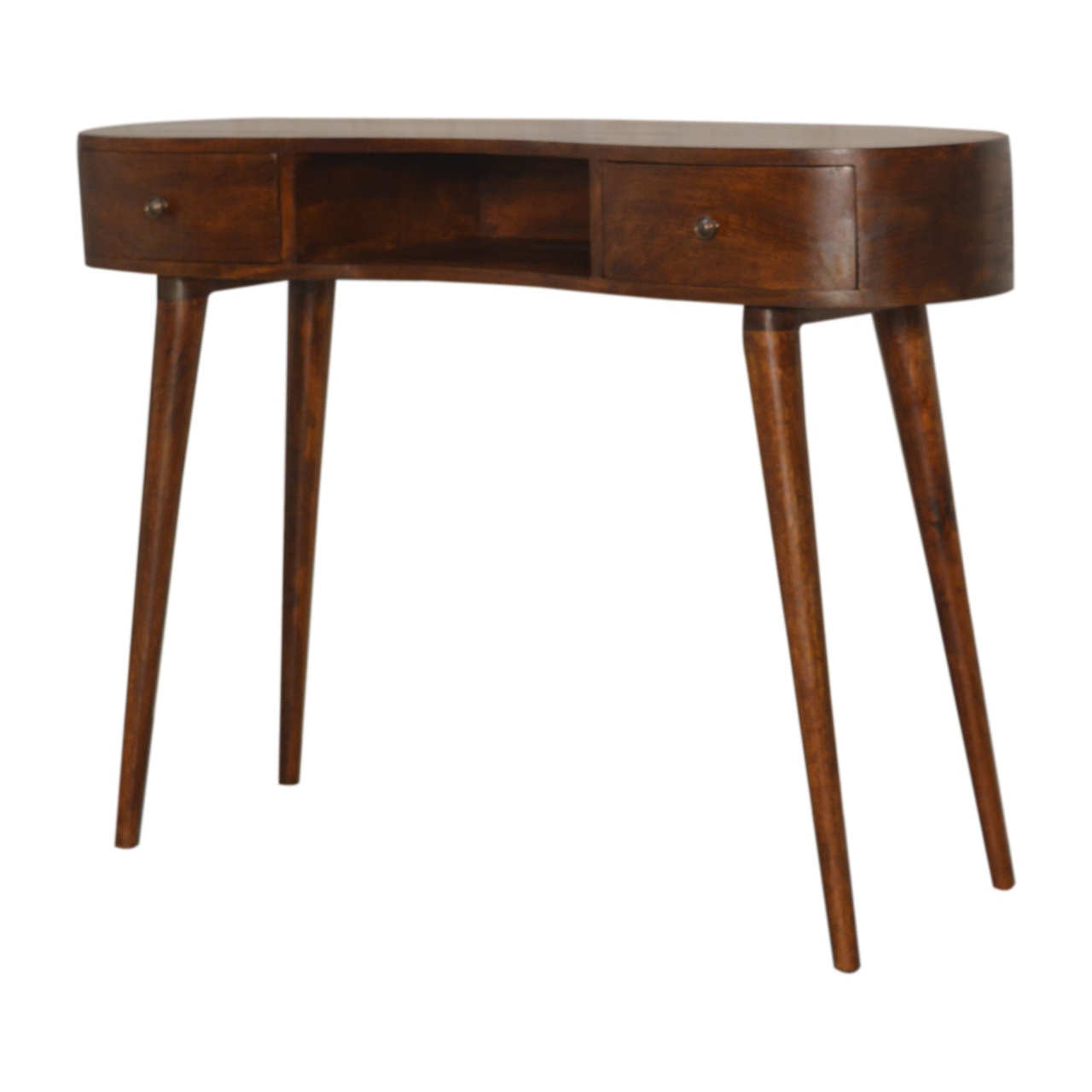 Chestnut Wave Writing Desk 2 Chestnut Wave Writing Desk - Image 2