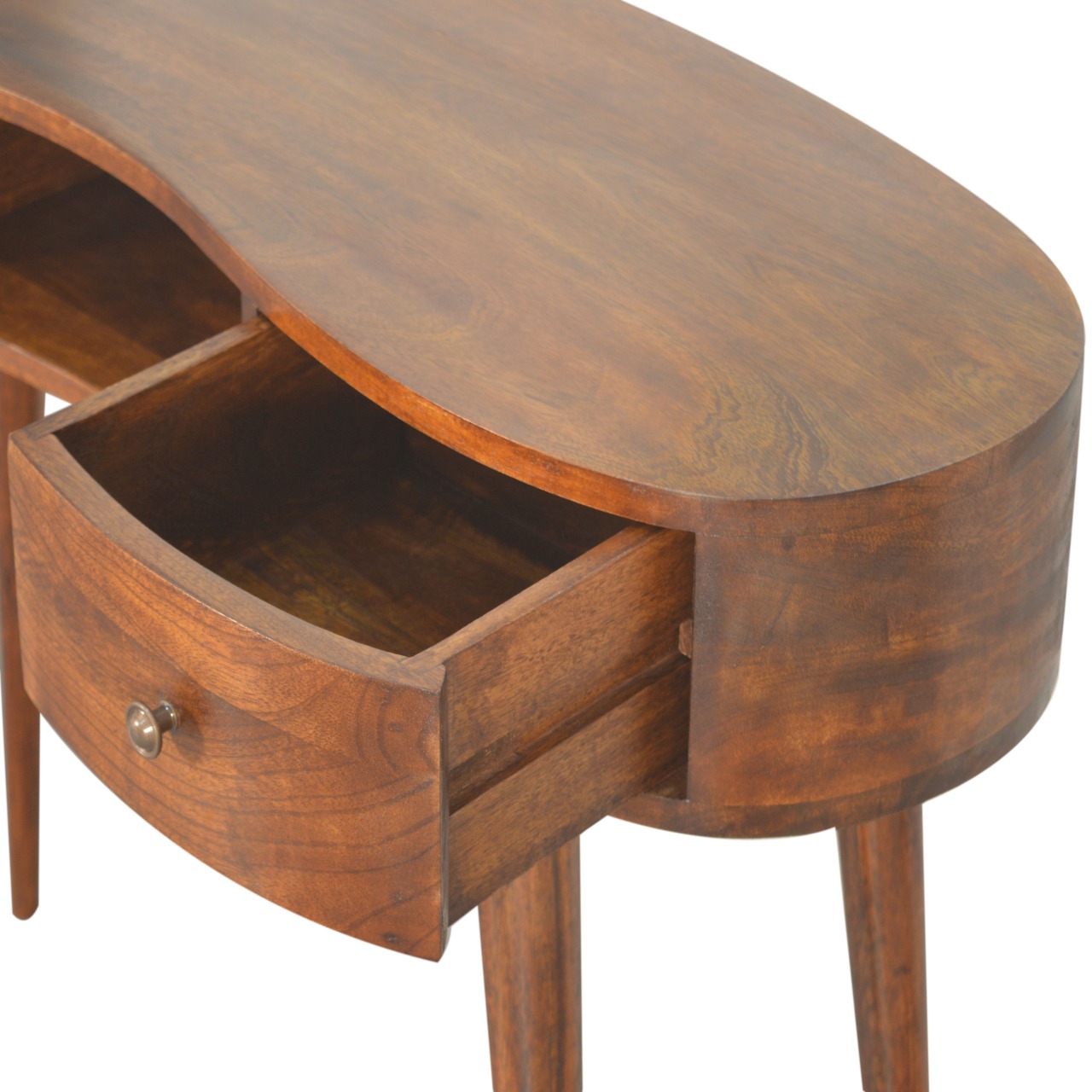 Chestnut Wave Writing Desk 5 Chestnut Wave Writing Desk - Image 5