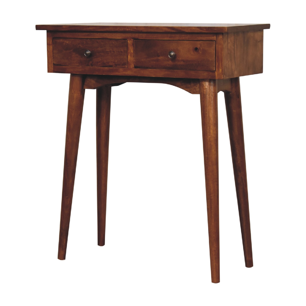 Mini Chestnut Hallway Console 2 Mini Chestnut Hallway Console - Image 2