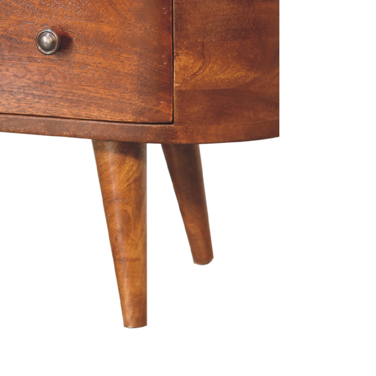 Chestnut Round Open Media Unit 8 Chestnut Round Open Media Unit - Image 8