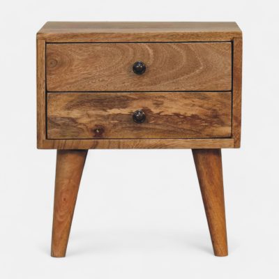 Mini Oak-ish Modern Bedside