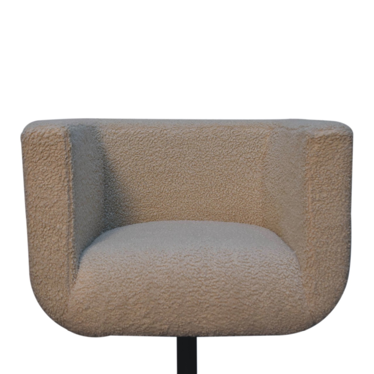 Cream Boucle Swivel Chair 5 Cream Boucle Swivel Chair - Image 5