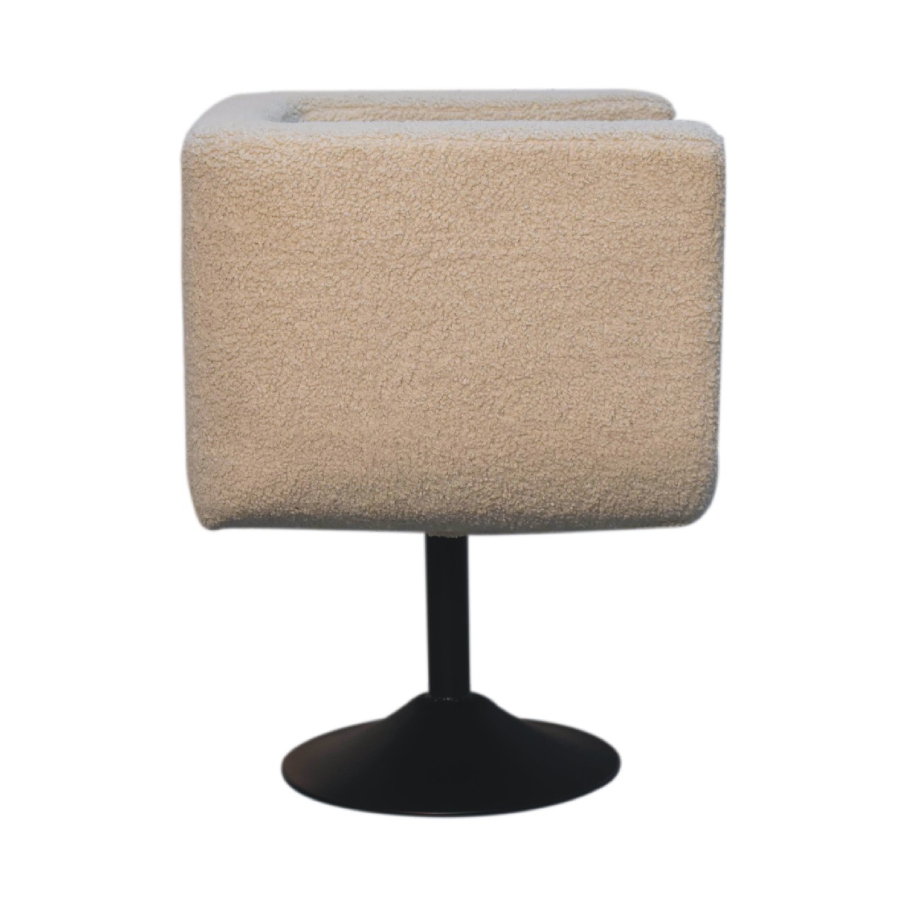 Cream Boucle Swivel Chair 8 Cream Boucle Swivel Chair - Image 8