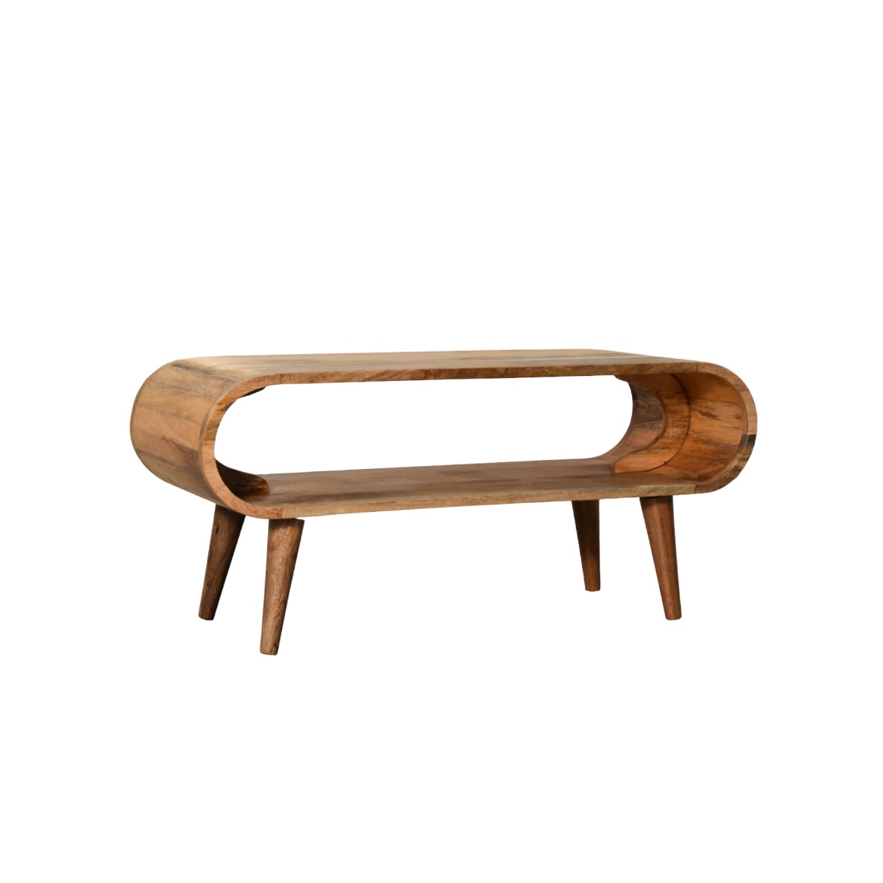 Amaya Nordic Style Oak-ish Coffee Table 3 Amaya Nordic Style Oak-ish Coffee Table - Image 3