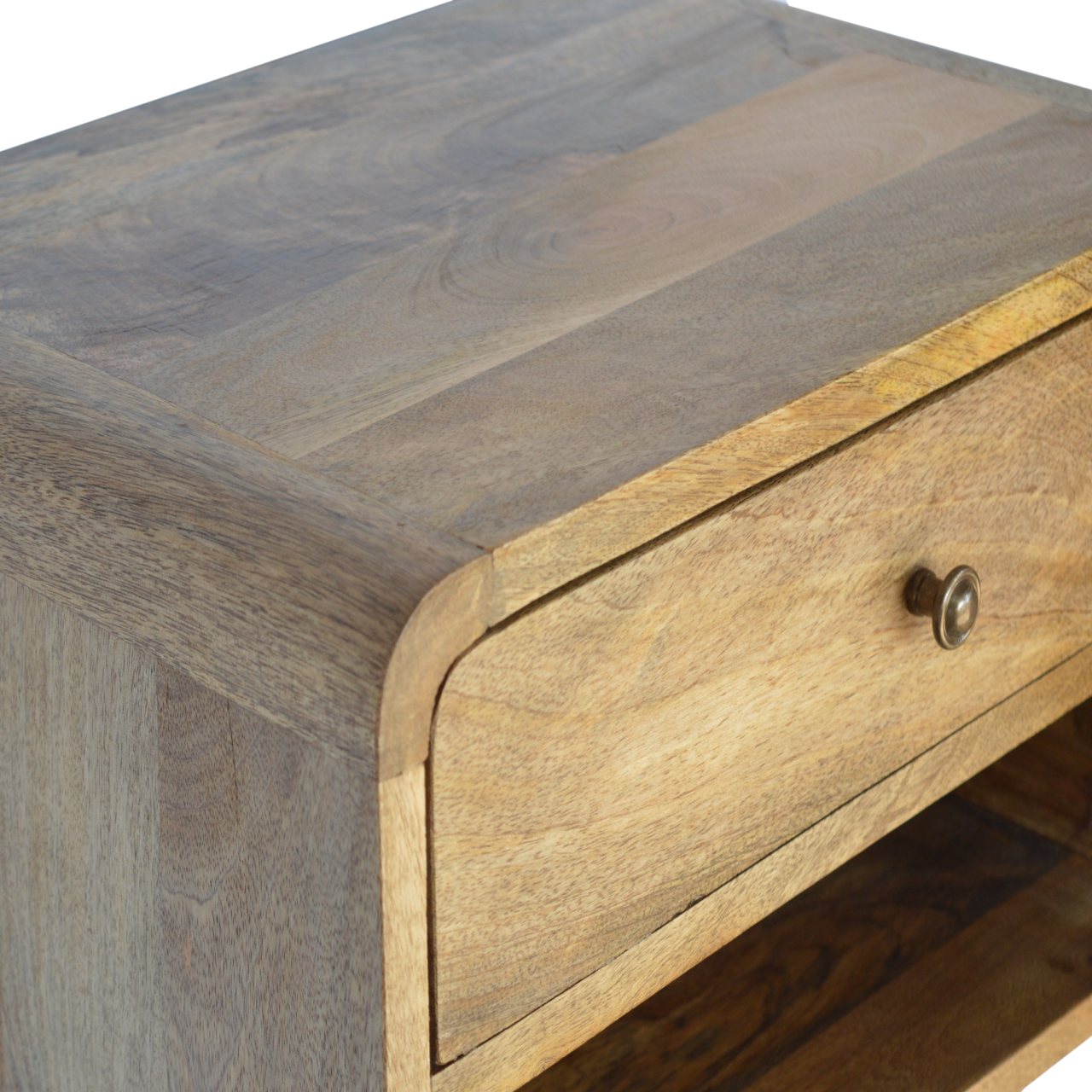 Floating Curve Open Slot Bedside 5 Floating Curve Open Slot Bedside - Image 5