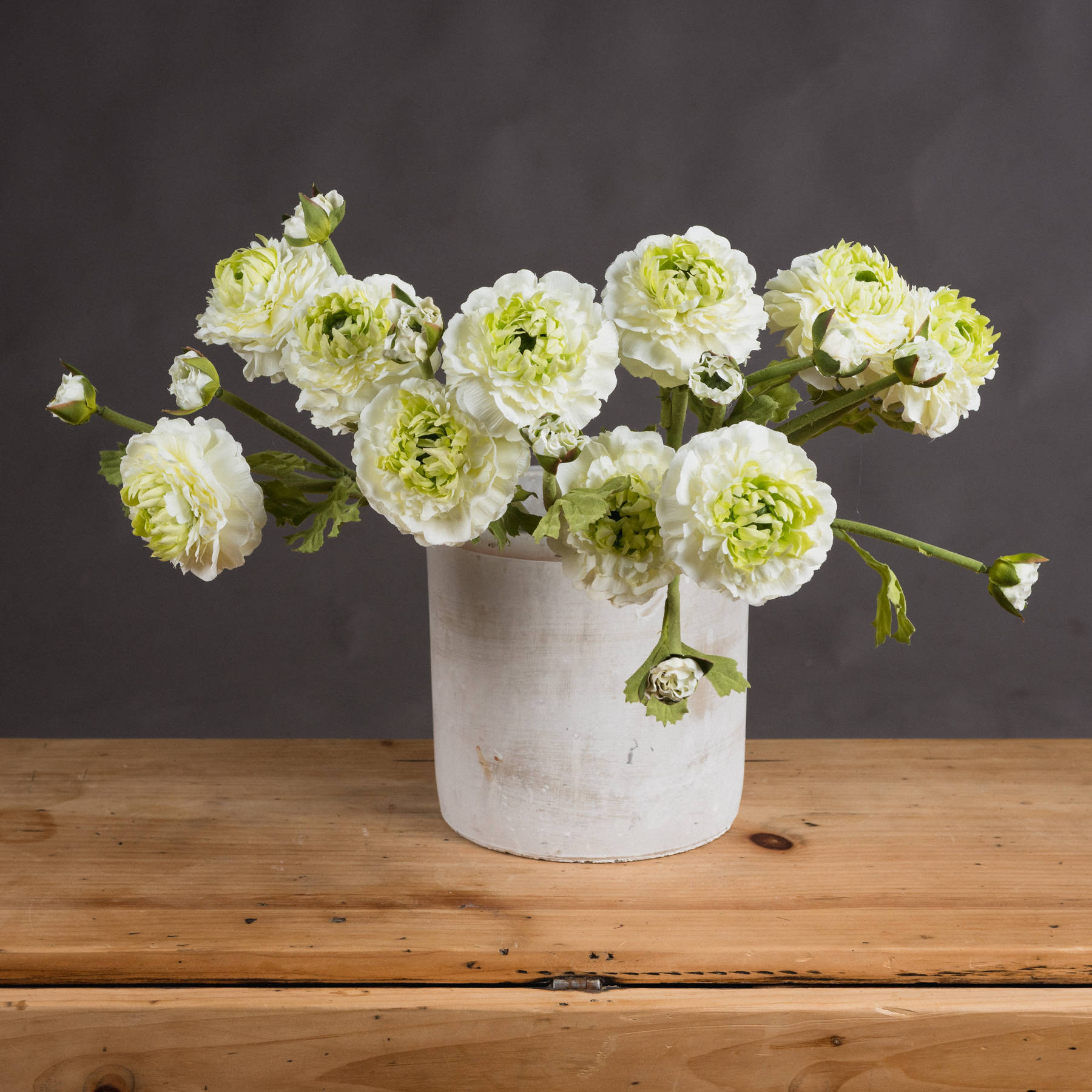 Green Ranunculus Spray Green Ranunculus Spray