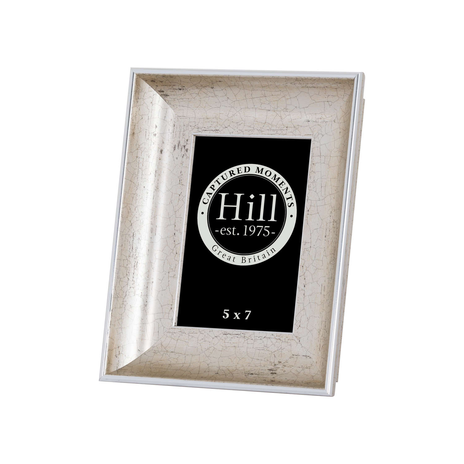 Antique Silver Crackled Effect Photo Frame 5X7 Antique Silver Crackled Effect Photo Frame 5X7