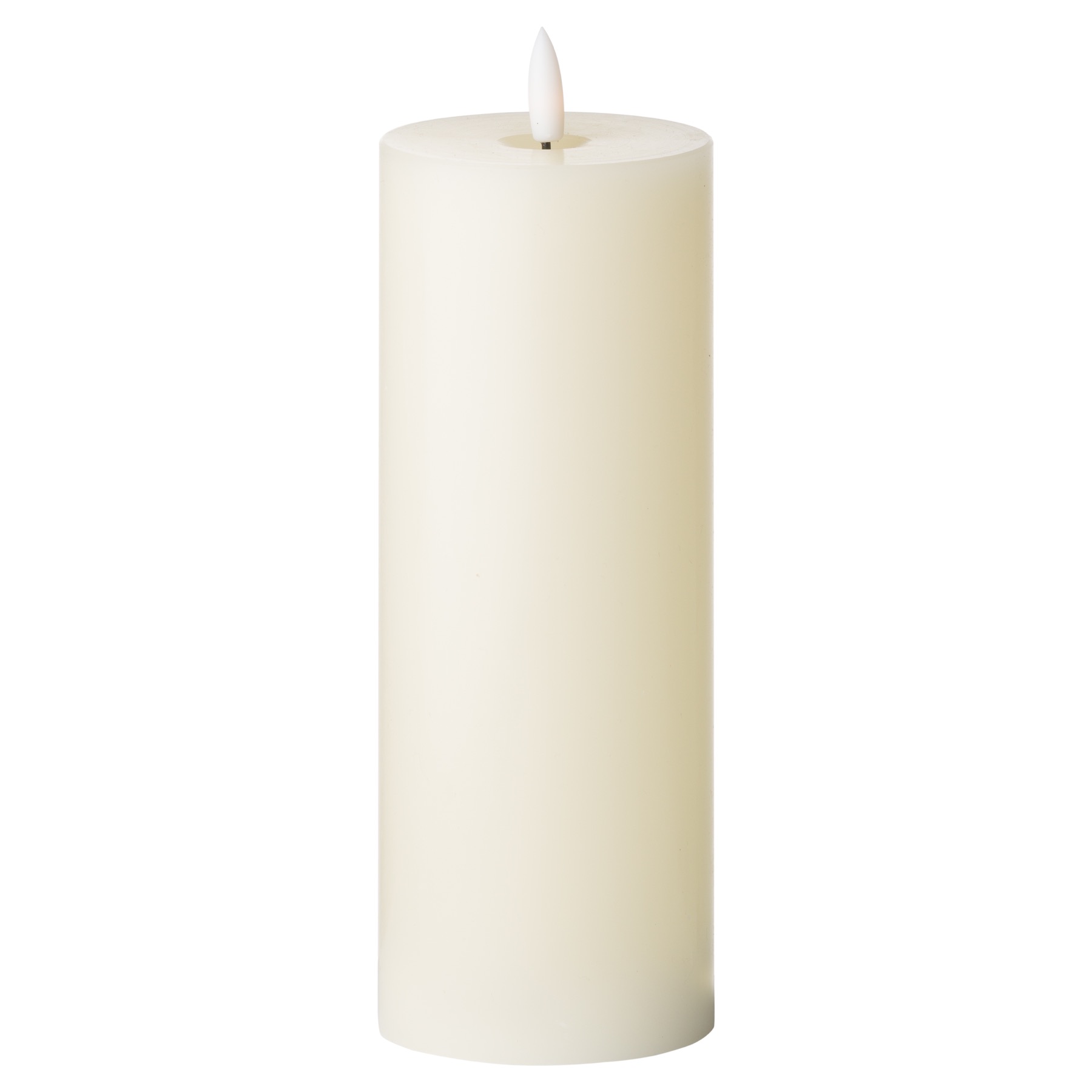 Luxe Collection Natural Glow 3 x 8 LED Cream Wax Candle Luxe Collection Natural Glow 3 x 8 LED Cream Wax Candle