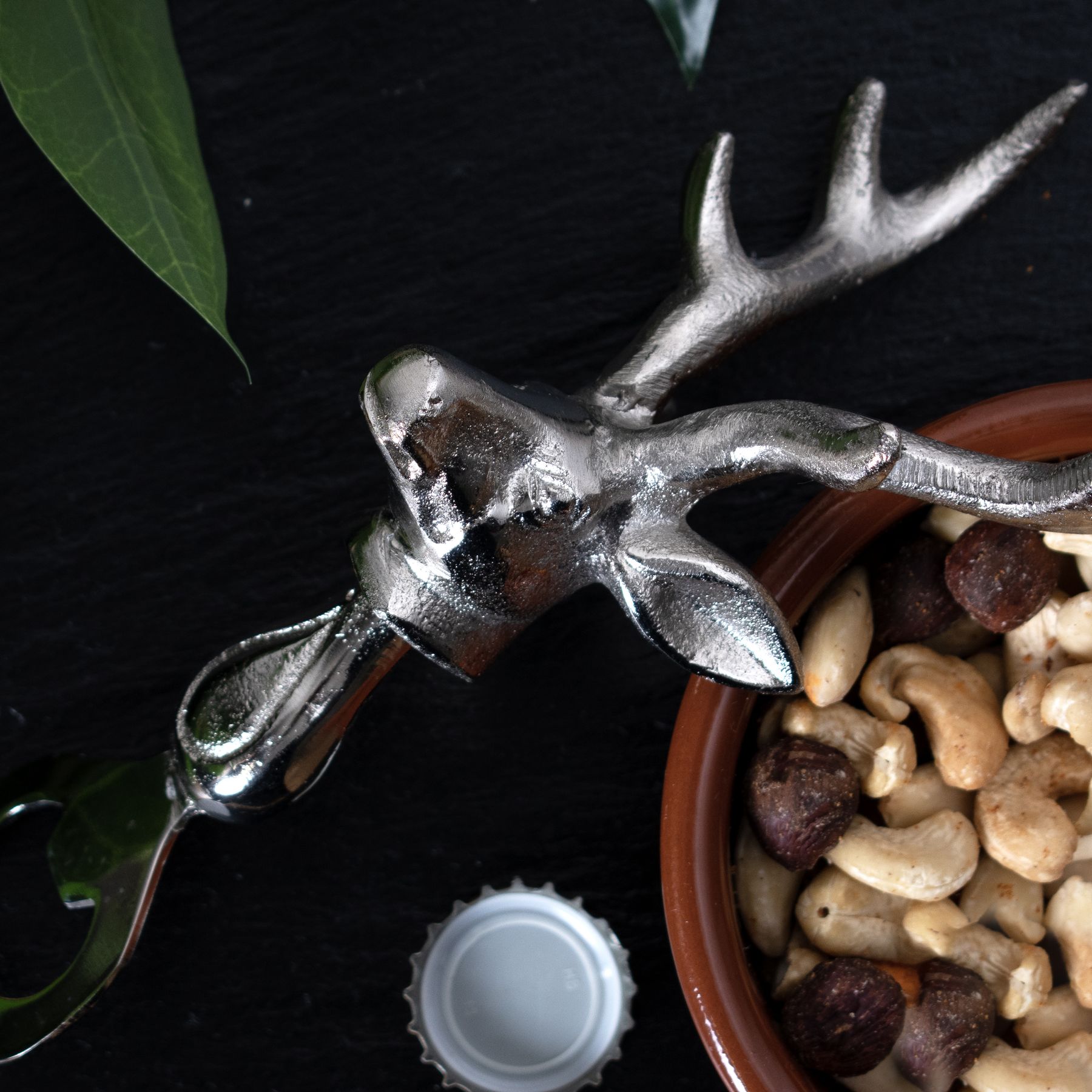 Silver Nickel Stag Head Detail Bottle Opener 4 Silver Nickel Stag Head Detail Bottle Opener - Image 4