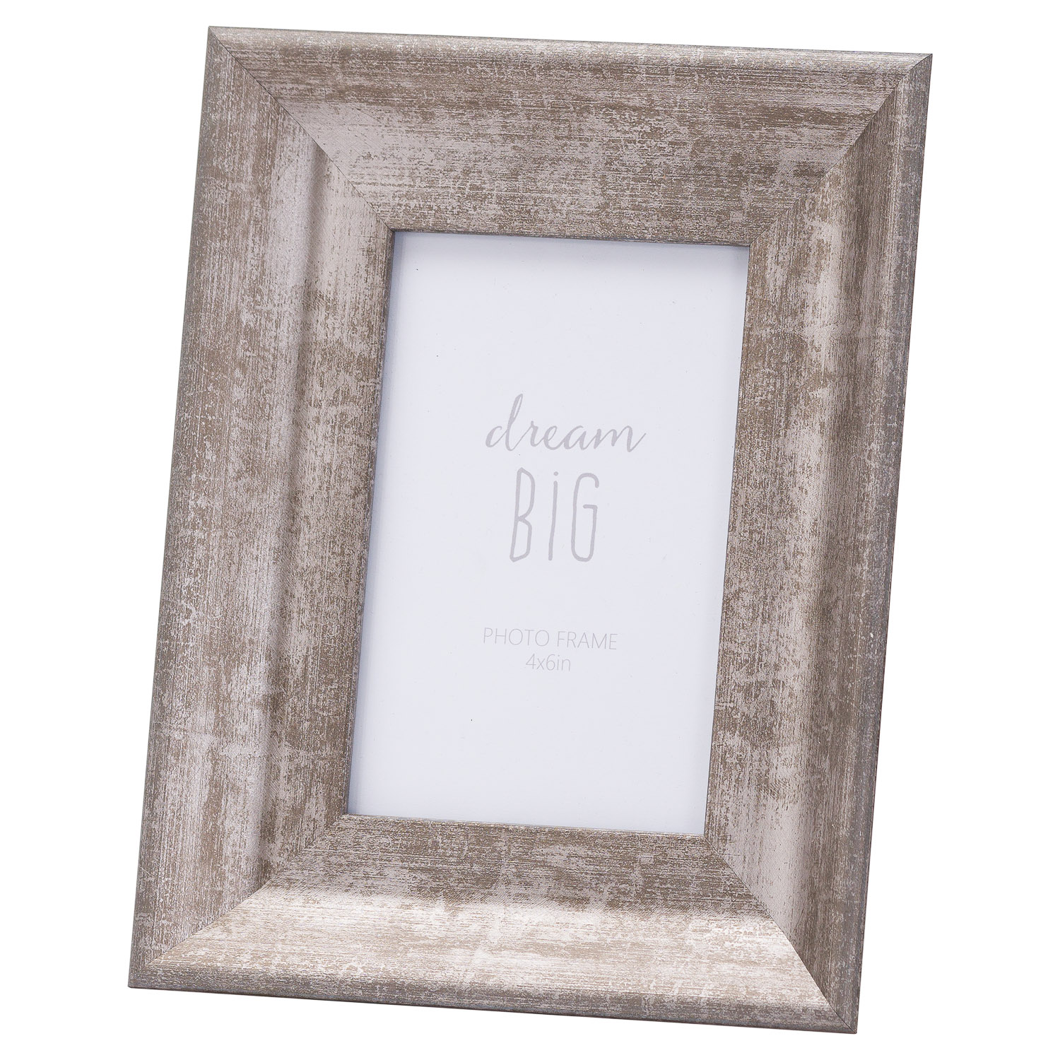 Convex Matt Silver 4X6 Frame Convex Matt Silver 4X6 Frame