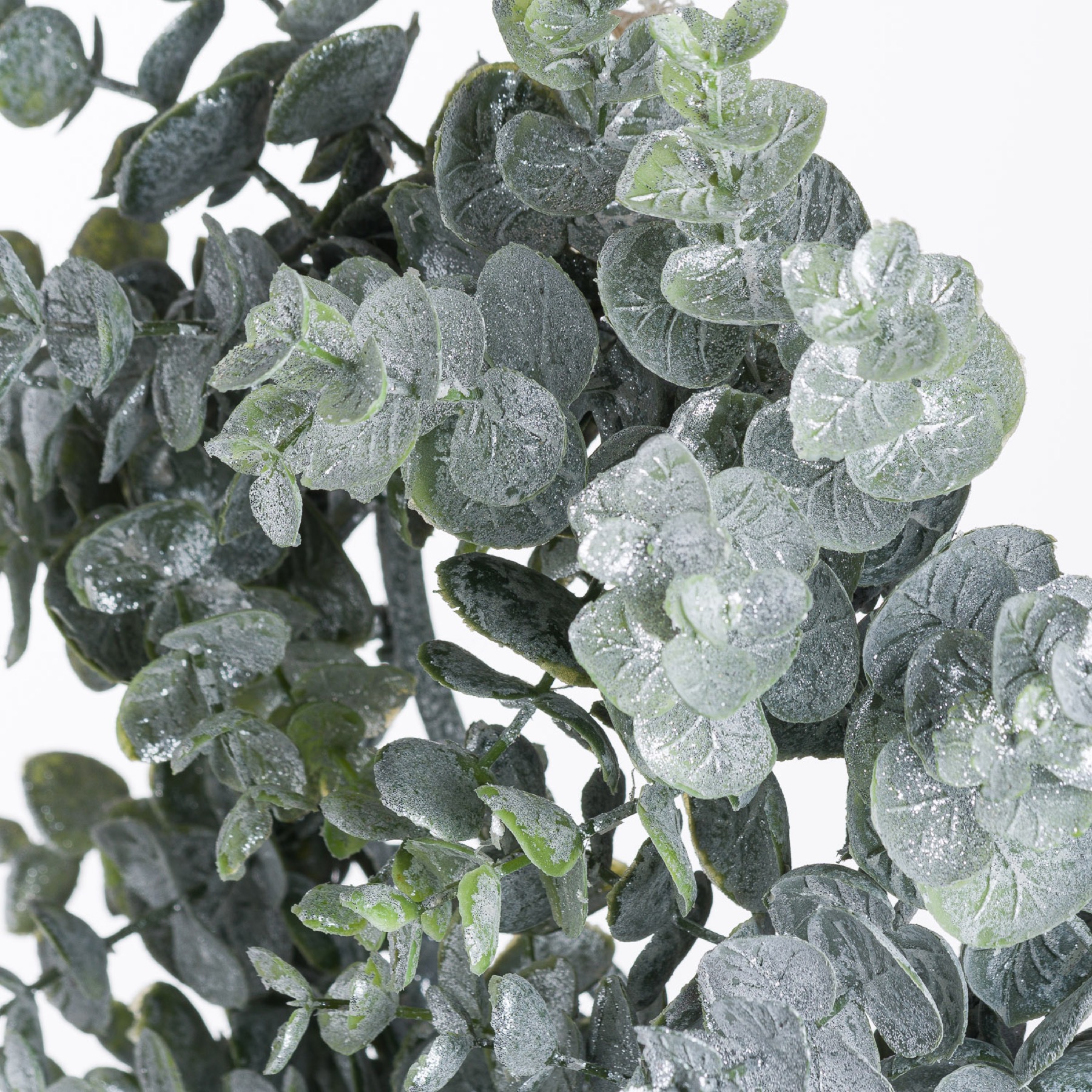 Small Frosted Eucalyptus Candle Wreath 2 Small Frosted Eucalyptus Candle Wreath - Image 2