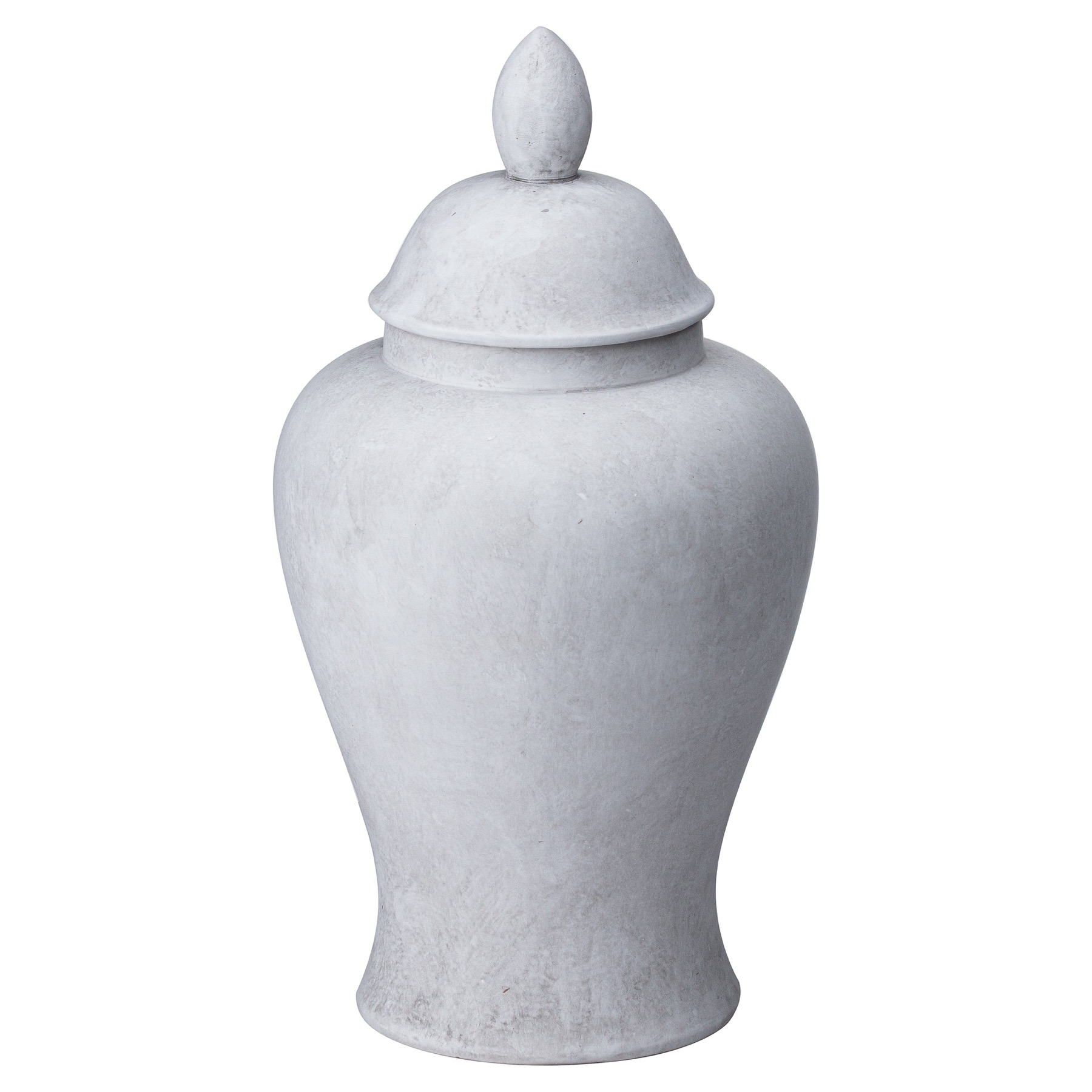 Darcy Large Stone Ginger Jar Darcy Large Stone Ginger Jar
