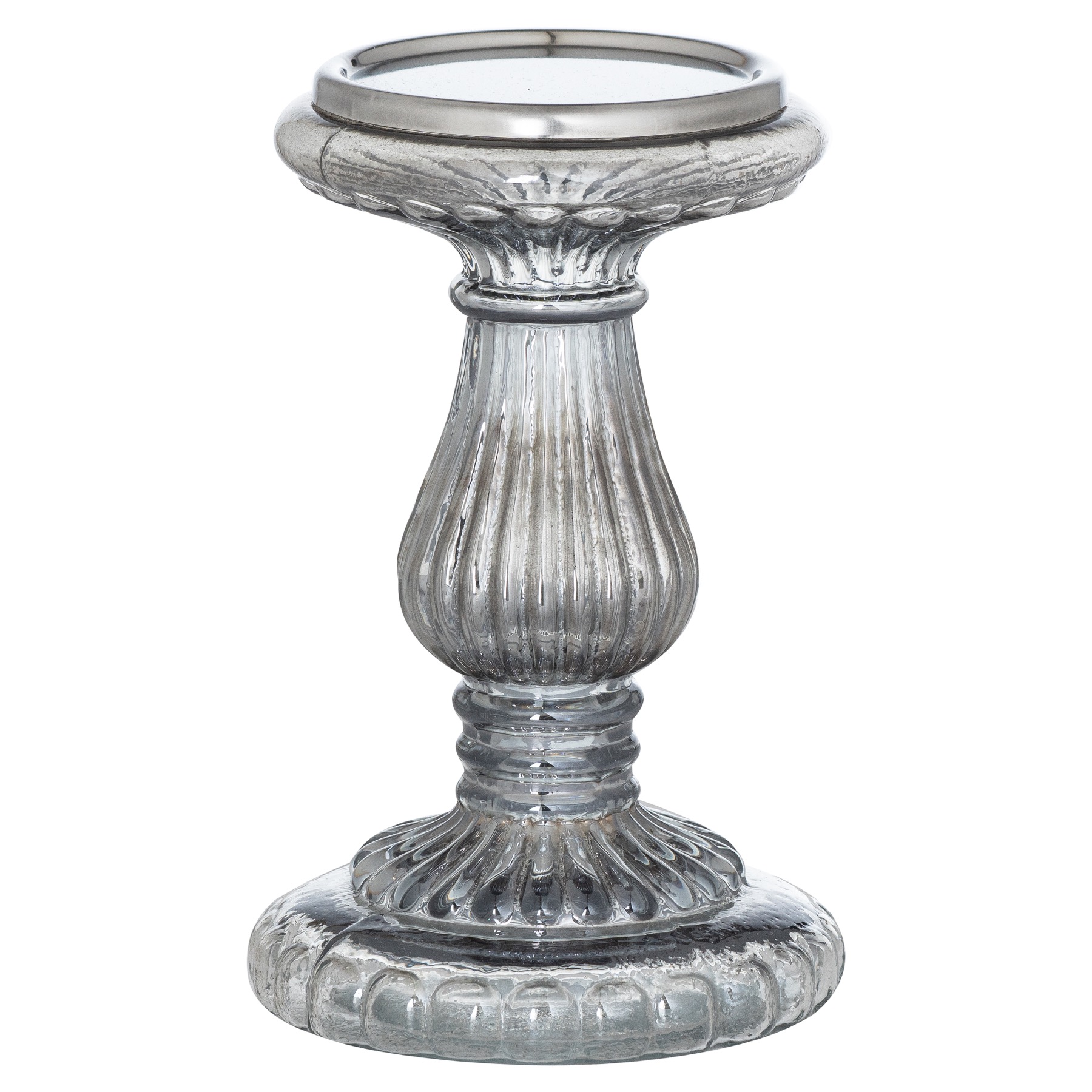 Smoked Midnight Small Candle Pillar Smoked Midnight Small Candle Pillar