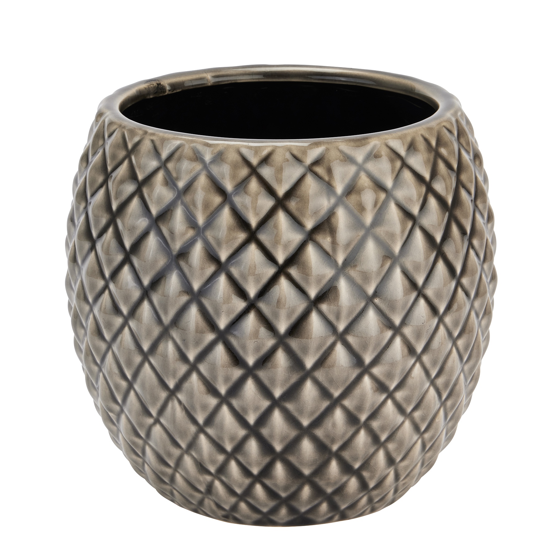 Seville Collection Grey Diamond Planter Seville Collection Grey Diamond Planter