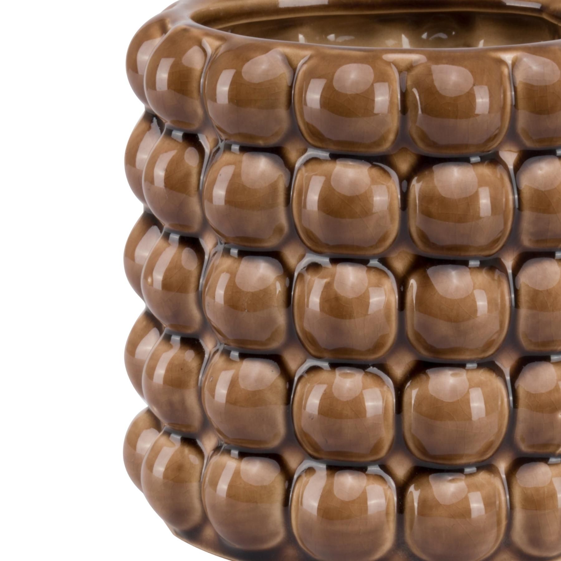 Seville Collection Caramel Bubble Planter 2 Seville Collection Caramel Bubble Planter - Image 2