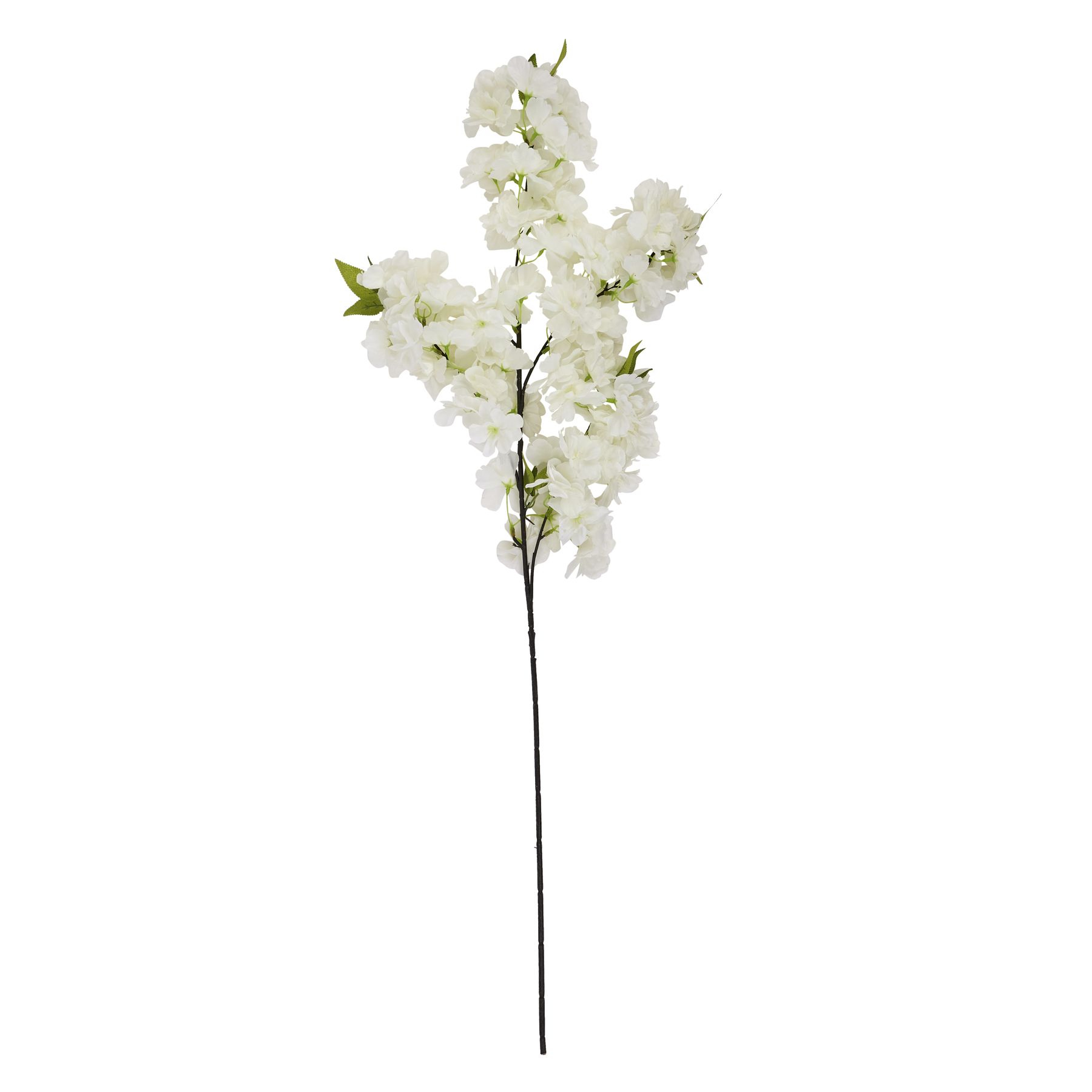 Large White Full Cherry Blossom Stem 4 Large White Full Cherry Blossom Stem - Image 4