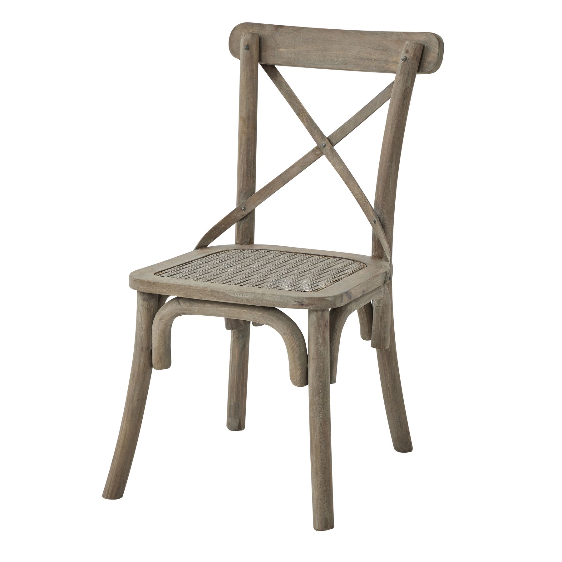 Copgrove Collection Cross Back Chair With Rush Seat Copgrove Collection Cross Back Chair With Rush Seat