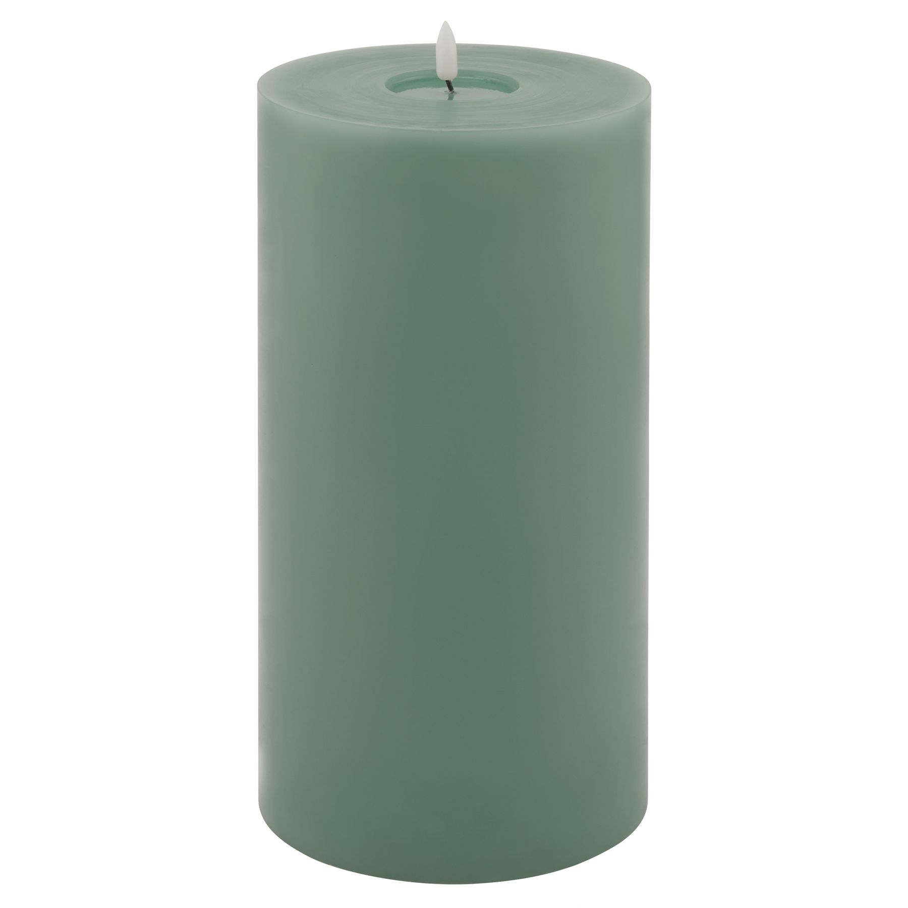 Luxe Collection Melt Effect 6×12 Sage LED Wax Candle Luxe Collection Melt Effect 6x12 Sage LED Wax Candle