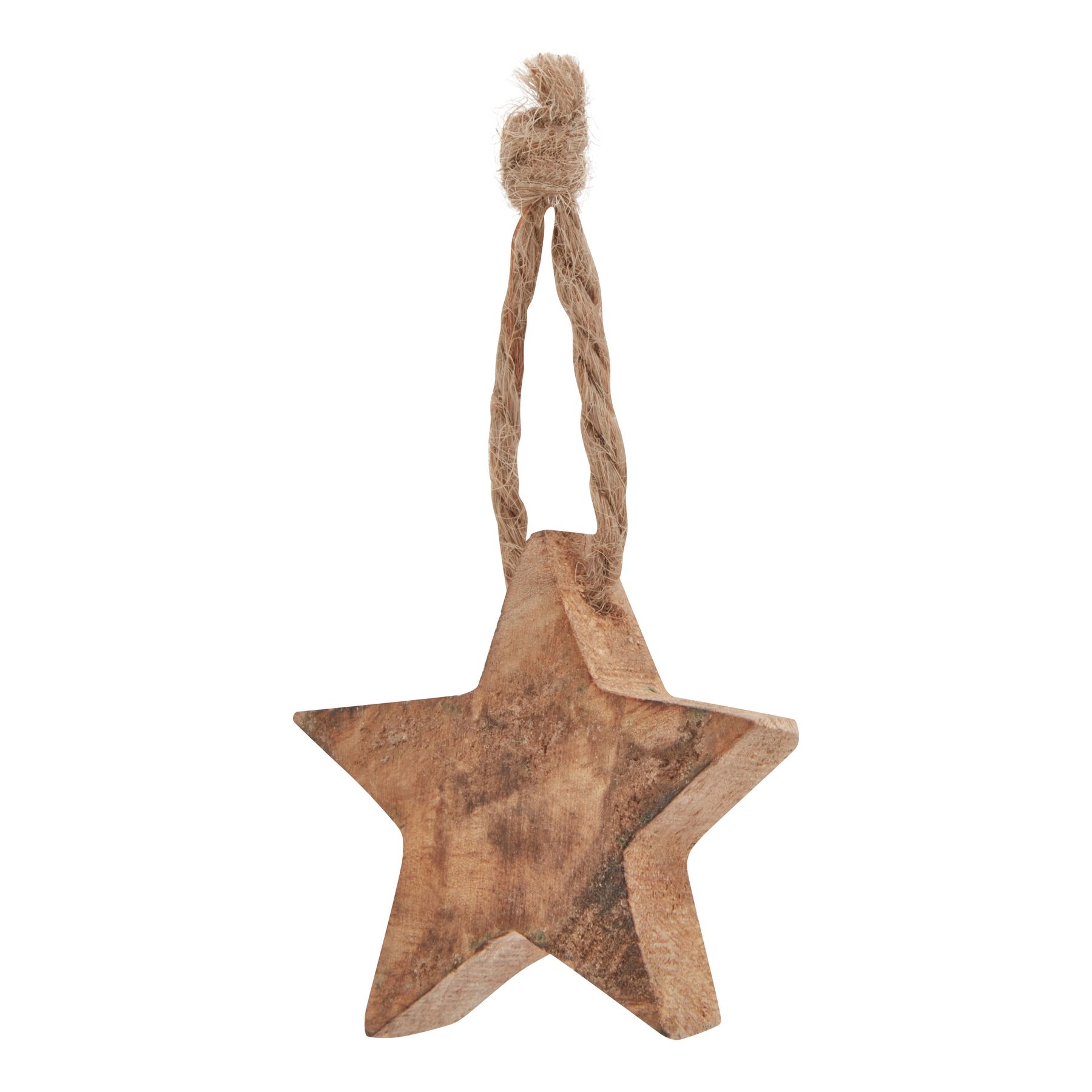 Pack Of 90 Wooden Star Hanging Decorations 3 Pack Of 90 Wooden Star Hanging Decorations - Image 3