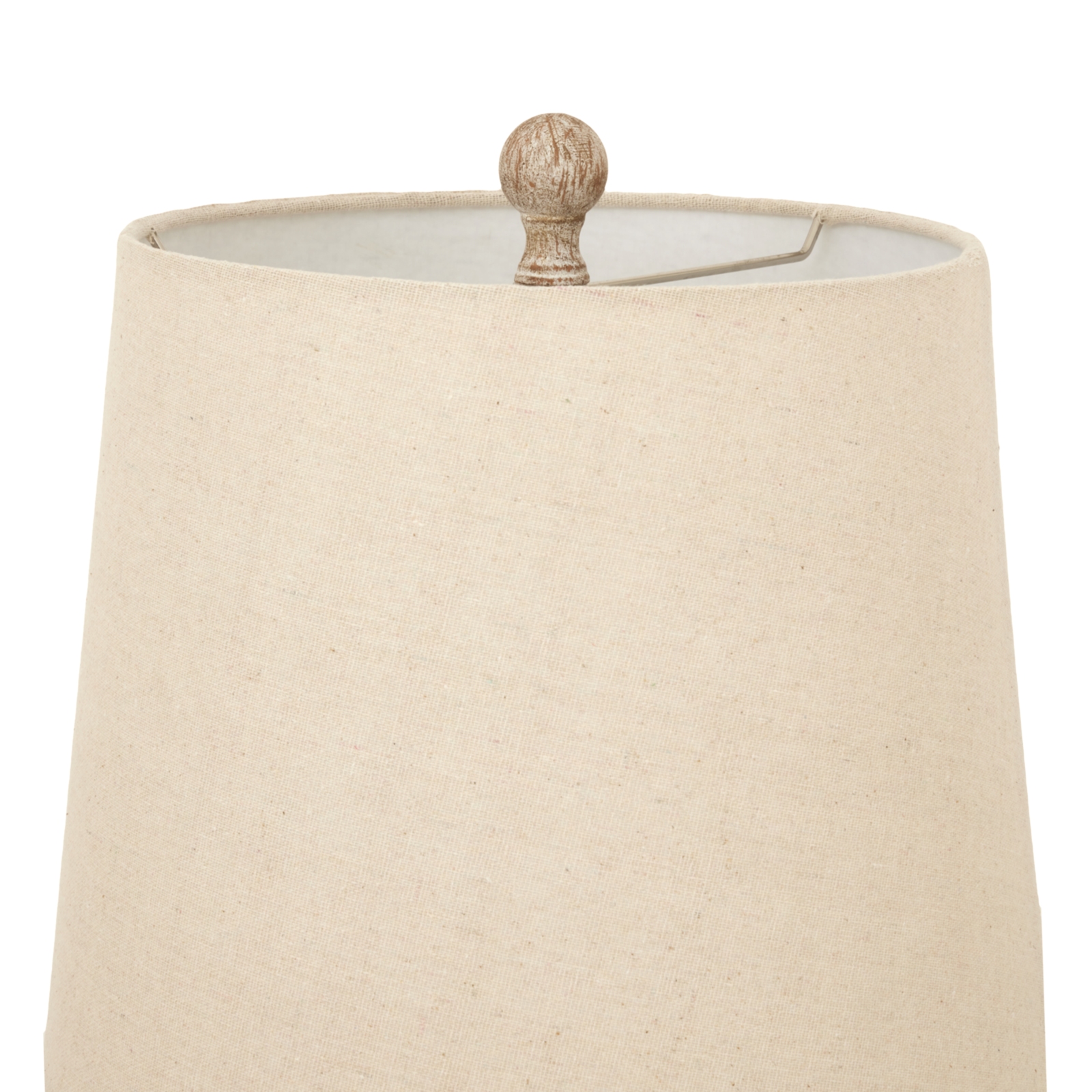 Chiaro Candlestick Table Lamp With Linen Shade 4 Chiaro Candlestick Table Lamp With Linen Shade - Image 4