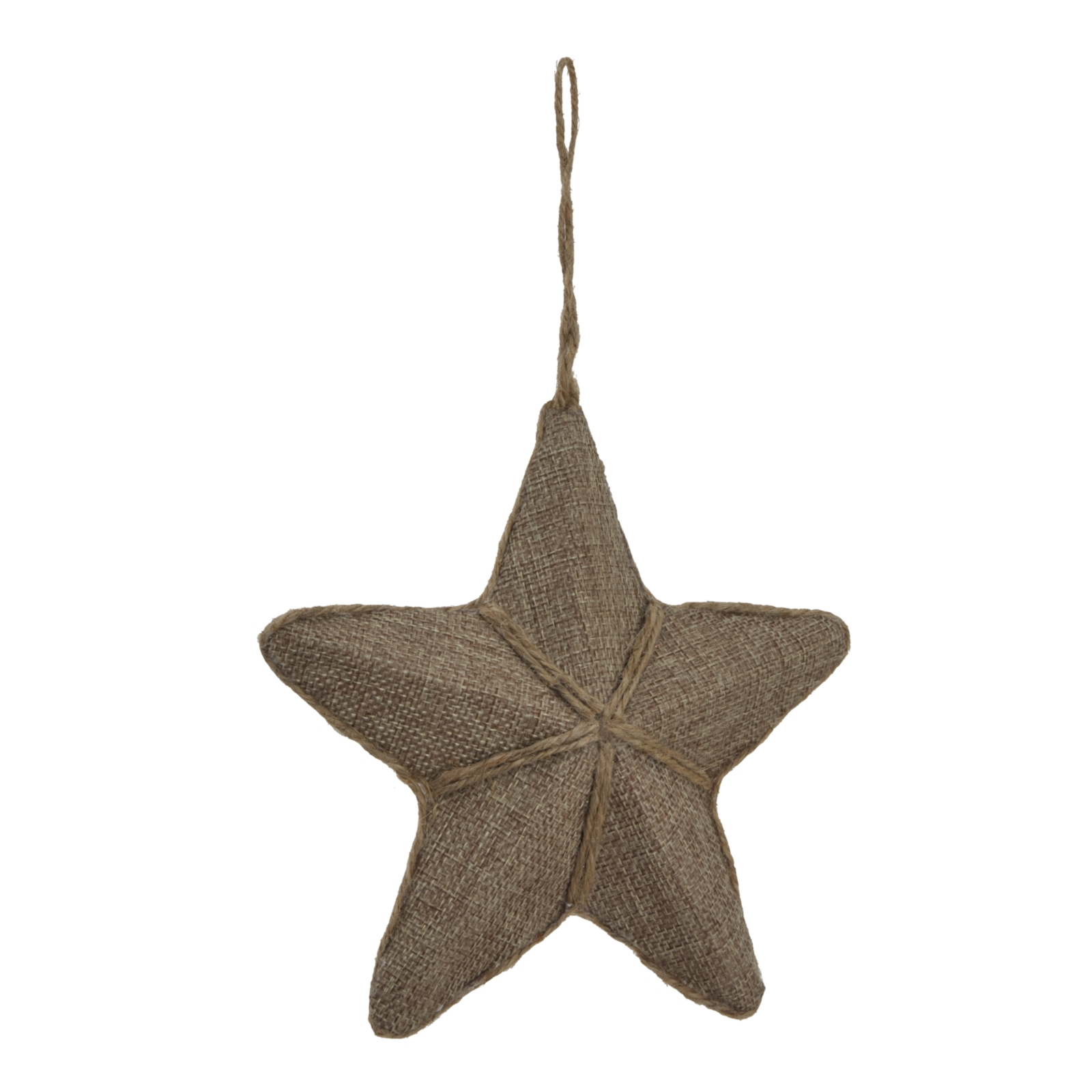 Medium Jute Hanging Star 2 Medium Jute Hanging Star - Image 2