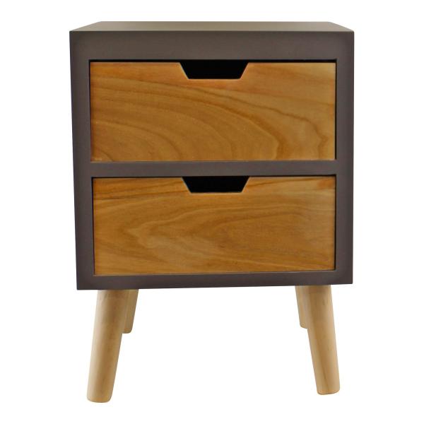 2 Drawer Chest In Grey Finish With Natural Drawers & Removable Legs 2 2 Drawer Chest In Grey Finish With Natural Drawers & Removable Legs page 3315.jpg