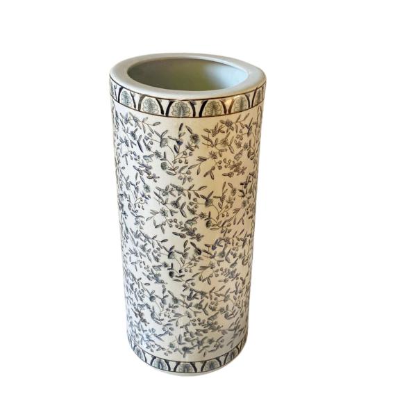 Blue And White Ditsy Print Umbrella Stand Blue And White Ditsy Print Umbrella Stand page 3685.jpg