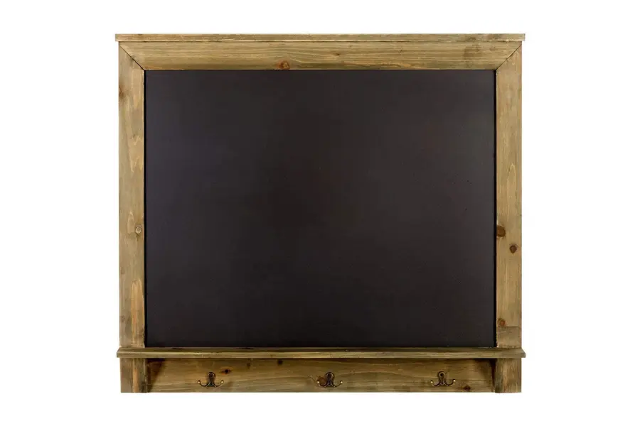 Blackboard with 3 Hooks 79 x 70cm Blackboard with 3 Hooks 79 x 70cm page 4052.webp