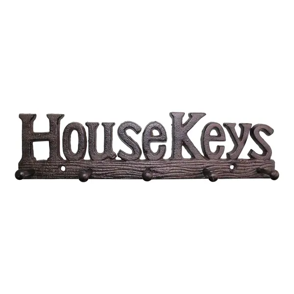 Rustic Cast Iron Wall Hooks, House Keys Rustic Cast Iron Wall Hooks, House Keys page 4062.webp
